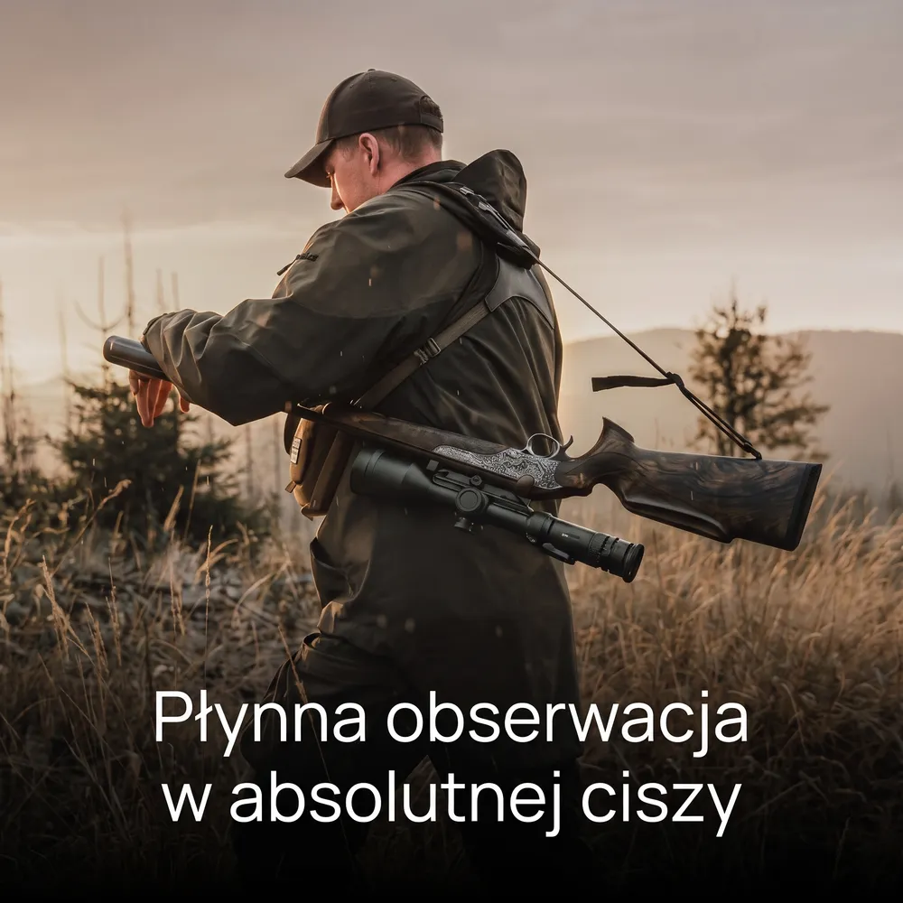 Celownik termowizyjny HIKMICRO Stellar SQ50LR 4.0 z obiektywem 50 mm i szyną Blaser